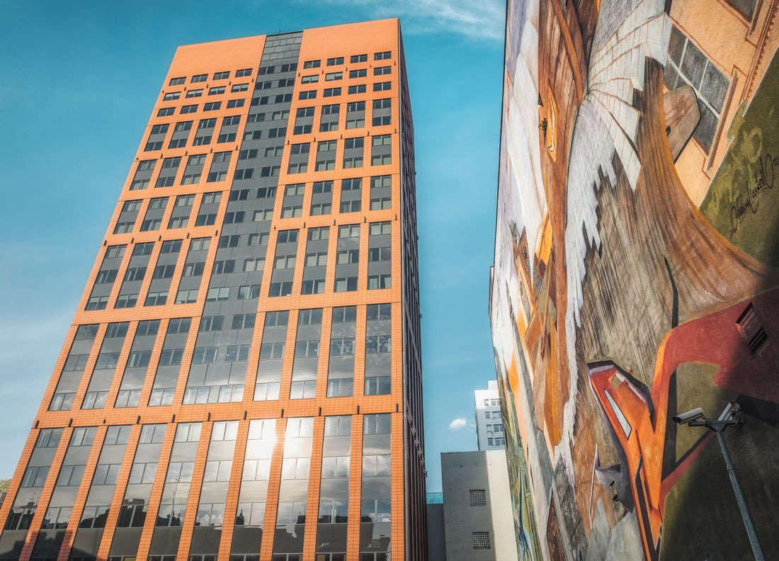 Biurowiec na wynajem w Łodzi